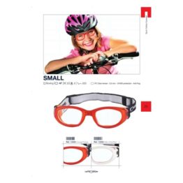 Okulary Sportowe dla dzieci CentroStyle KIDS red